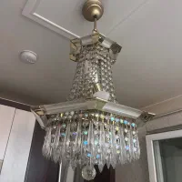 فروش 2 عدد لوستر و 2 عدد چراغ آویز|لوستر و چراغ آویز|تهران, منیریه|دیوار