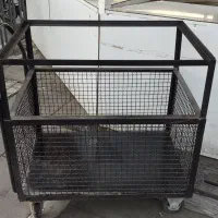 گاری ترولی حفاظ دار