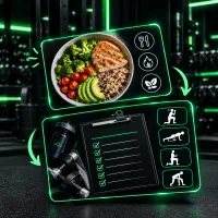برنامه غذایی و تمرینی اختصاصی