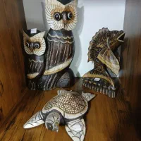 مجسمه های چوبی اندونزی