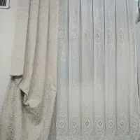 پرده پذیرایی با والان|پرده، رانر، رومیزی|تهران, شهرک بعثت|دیوار