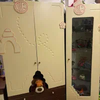 سرویس اتاق خواب نوزاد، خردسال و نوجوان|تخت و سرویس خواب|فردیس, سرحد آباد|دیوار