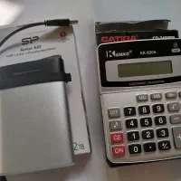هارد اکسترنال SP ARMOR A85 و ماشین حساب CATIGA