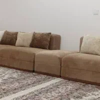 مبل ال راحتی آمریکایی|مبلمان خانگی و میز عسلی|کرج, عظیمیه|دیوار