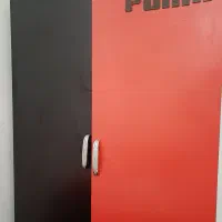 تختخواب نوجوان به همراه کمدلباسی وکنارتختی