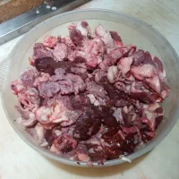 پرتی گوشت دل و جگر مخصوص جغوربغور و حیوانات خانگی