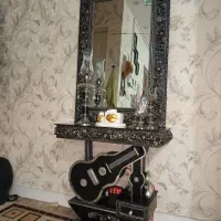 آینه شمعدان|آینه|ورامین, ورامین|دیوار