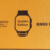 ساعت هوشمند smartwatch BM69 طلایی وشیک