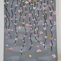 تابلو شکوفه ریز