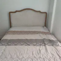 سرویس خواب دونفره تمام چوب راش|تخت و سرویس خواب|تهران, جیحون|دیوار