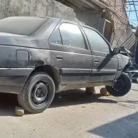 تصادفی مدل 90 مشکی متالیک|خودرو سواری و وانت|برخوار, |دیوار