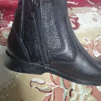 نیم بوت تمام چرم زیپ دار سایز۴۰ کاملا نو|کیف، کفش، کمربند|قزوین, |دیوار