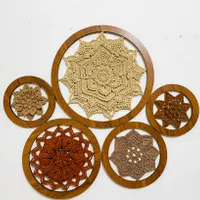 دکوری،آیینه،تابلو،قلاب بافی،ماندالا|صنایع دستی و سایر لوازم تزئینی|قم, شهرک شهرداری|دیوار