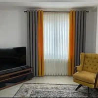 پرده همراه بادوخت رایگان خاتون|پرده، رانر، رومیزی|کرمانشاه, |دیوار