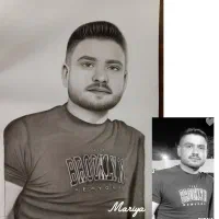 سفارش چهره سیاه قلم هدیه ای ماندگار|تابلو، نقاشی، عکس|محمدیه-قزوین, |دیوار