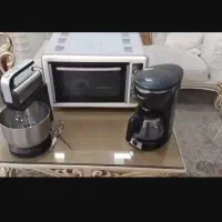 توستر و قابلمه و قهوه ساز و همزن برقی  آبکش و لگن