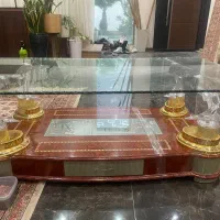 میز شیشه ای وسط مبل|مبلمان خانگی و میز عسلی|آمل, |دیوار