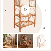 استند حصیری|کتابخانه، شلف، قفسههای دیواری|رودسر, |دیوار