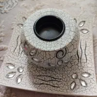 شمعدانی چوبی