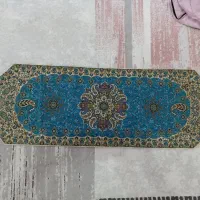 دوتا رومیزی ترمه در حد نو هستین|پرده، رانر، رومیزی|تهران, نظامآباد|دیوار