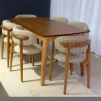 میز صندلی مینیمال