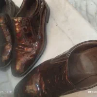 کفش چرم در حد نو|کیف، کفش، کمربند|ایرانشهر, |دیوار