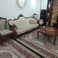 مبلمان استیل ۹نفره کاملا نو|مبلمان خانگی و میز عسلی|تهران, بوستان ولایت|دیوار