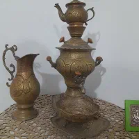 سماور زغالی سنگین و زیبا