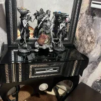 ایینه و شمعدان و ساعت کاملا نو