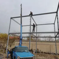 نیسان جرثقیل ۲تن دکل بلند ماهدشت محمد شهر  صفادشت