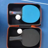 یک جفت راکت پینگ پنگ