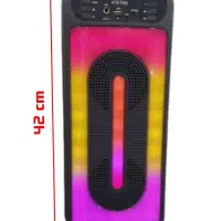 اسپیکر بلوتوثی حرفه ای قابل حمل میکروفون دار|پخش‌کننده همراه|تبریز, |دیوار