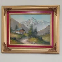 سه عدد پرده حریر شیشه ای طرح دار