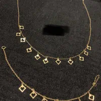 طلا گردنبند دستبند گوشواره
