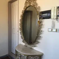 آینه کنسول تمام برنز اصل