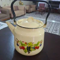 کتری لعابی روسی|قوری، کتری، قهوهساز دستی|اسلامآباد غرب, |دیوار