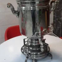 سماور دست ساز برنج|کلکسیون اشیاء عتیقه|مرند, |دیوار