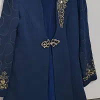 کت و شلوار مجلسی سورمه ای