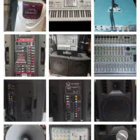 وسایل صوتی بلند بلندگو امپلیفایر|سیستم صوتی خانگی|لیکک, |دیوار