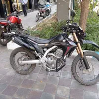 هندا crf l 250ccمشکی|موتورسیکلت|تهران, ونک|دیوار