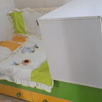 سرویس خواب تک‌نفره دوکاره کودک،نوجوان آپادانا کامل