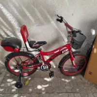 یک دوچرخه ۱۶ نو دوتا بوفه یک عدد سا نفرم چوب گردو