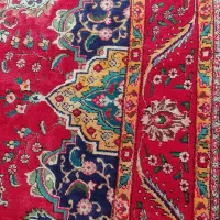 فرش دستبافت قدیم ۹متری سالم و با نقشه زیبا