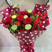 دسته گل رومیزی|گل و گیاه طبیعی|تهران, فرمانیه|دیوار