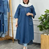 مانتو( لی ) همراه کیف