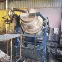 کوره بوته ای جکدار دوار ذوب آلومینیوم القایی رانی|ماشینآلات صنعتی|اصفهان, بوستان ناژوان|دیوار