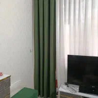 مبل هفت نفره همراه دستک پرده در حد نو|مبلمان خانگی و میز عسلی|شاندیز, |دیوار