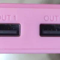 پاور بانک صورتی 20000 باتری قلمی قابل تعویض|لوازم جانبی موبایل و تبلت|مشهد, فدک|دیوار