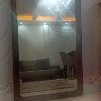 آینه قدی با قاب چوبی شکیل