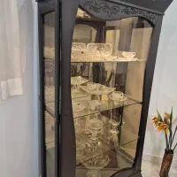 بوفه چوبی|بوفه، ویترین، کنسول|گلپایگان, |دیوار